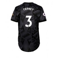 Fotbalové Dres Arsenal Kieran Tierney #3 Dámské Venkovní 2022-23 Krátký Rukáv